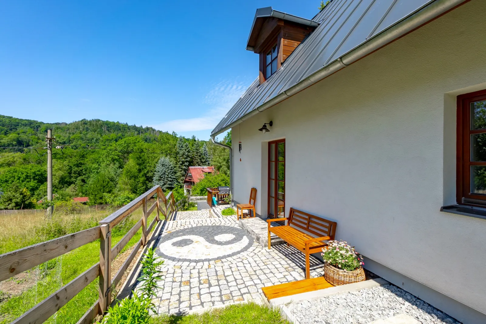 Exteriér chalupy Čeřeniště 8